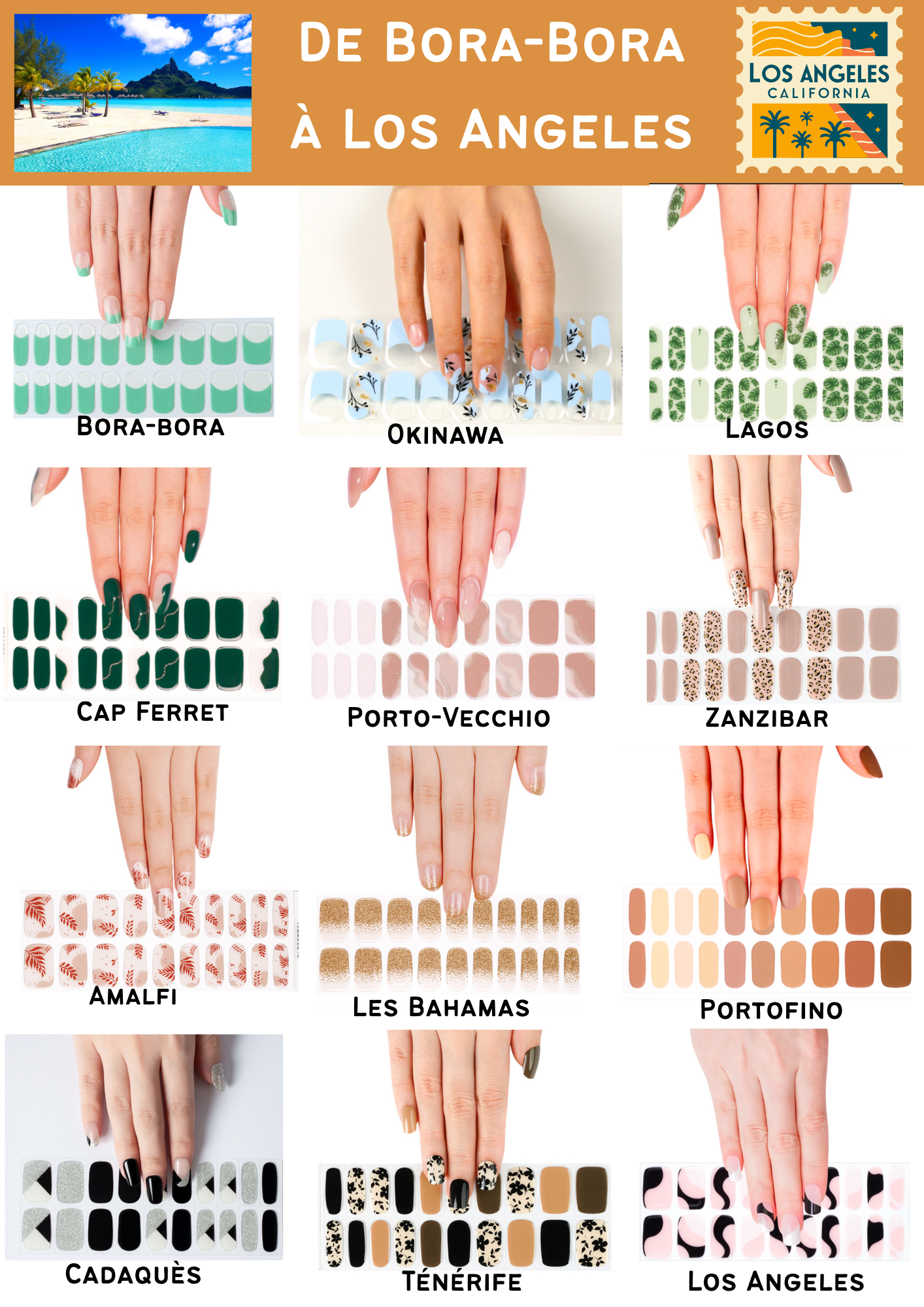 Bandes de Gel - Fantaisies