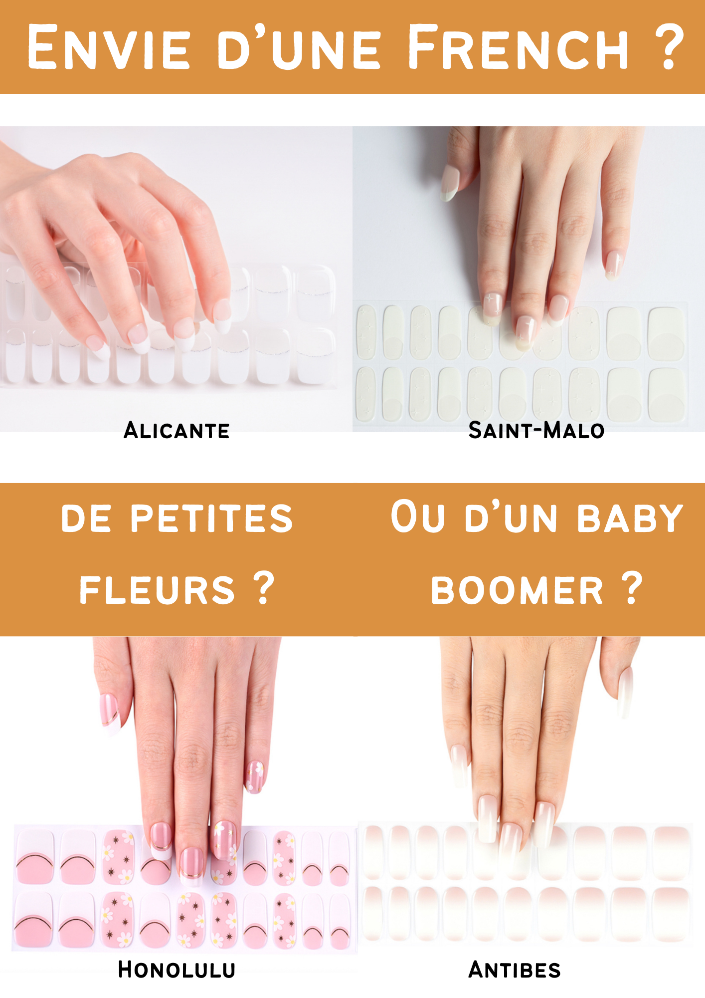 Bandes de Gel - Fantaisies